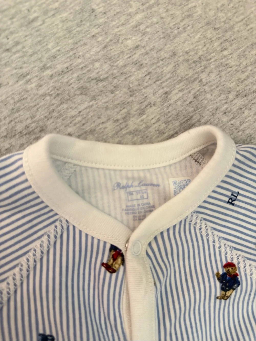 Ralph Lauren 3 month outfit sleeper